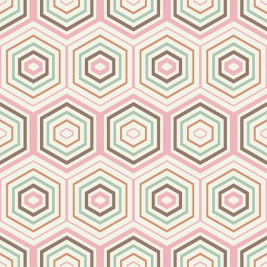 Geometrik şekilli mozaik. Kusursuz desen. Elle kumandalı tasarım. Tekstil. Etnik boho süsü. Web tasarımı veya yazdırma için vektör illüstrasyonu.