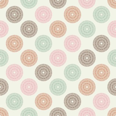 Kıvrımlı çizgilerden yapılmış şekiller. Geometrik şekilli mozaik. Kusursuz desen. Elle kumandalı tasarım. Tekstil. Etnik boho süsü. Web tasarımı veya yazdırma için vektör illüstrasyonu.