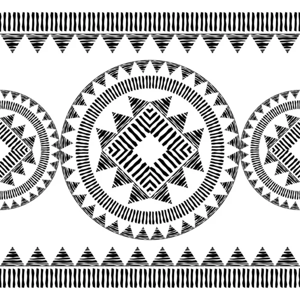 Formas Hechas Rayas Curvas Mosaico Con Formas Geométricas Patrón Sin — Archivo Imágenes Vectoriales