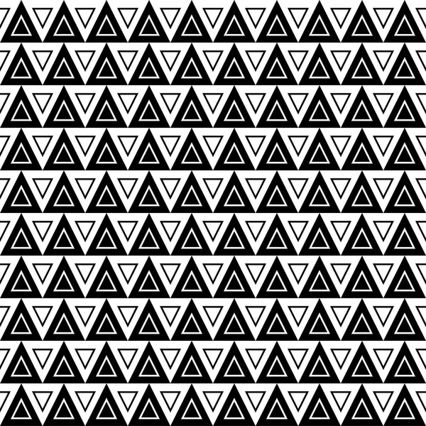 Fondo decorativo blanco y negro sin costuras con patrón geométrico —  Fotos de Stock