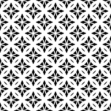 Geometrik desenleri ile sorunsuz dekoratif vektör arka plan