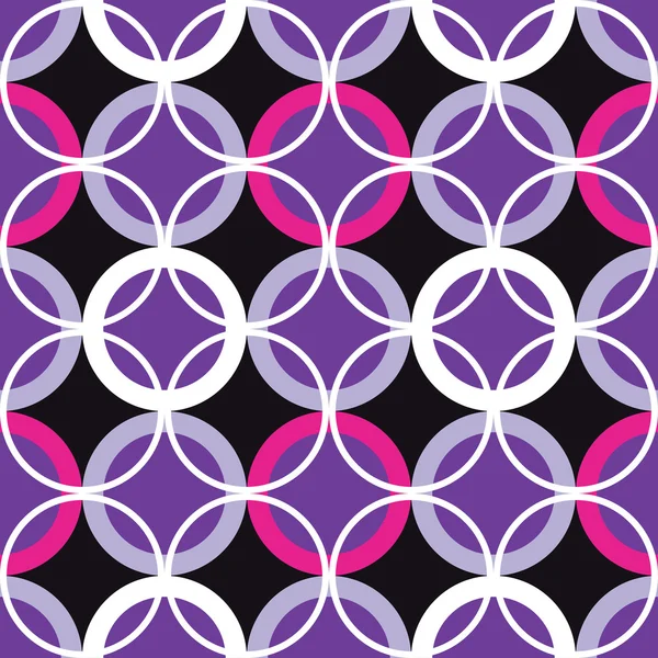 Бесшовный декоративный векторный фон с геометрическими узорами — стоковый вектор