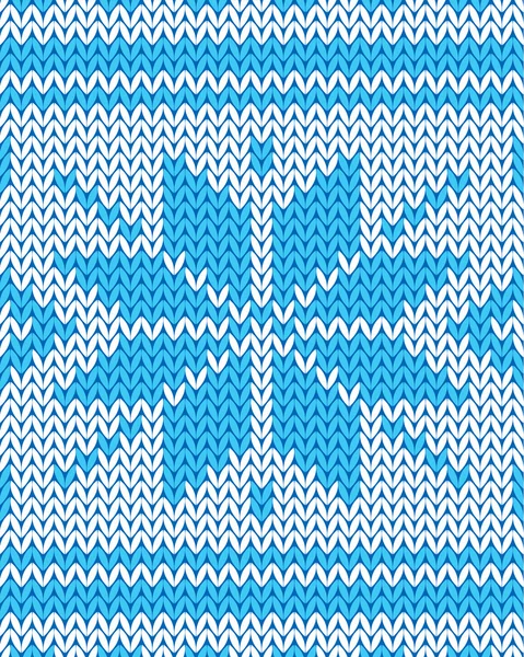 Decorative Christmas seamless knitted background Royalty Free Stock Vectors