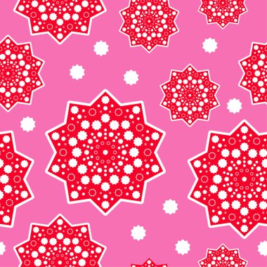 Dekoratif kar taneleri ile sorunsuz Noel arka plan