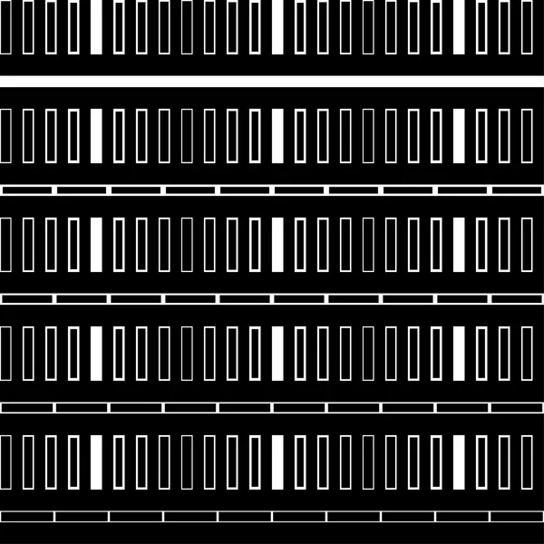 幾何学図形を装飾的なシームレス背景 — ストックベクタ