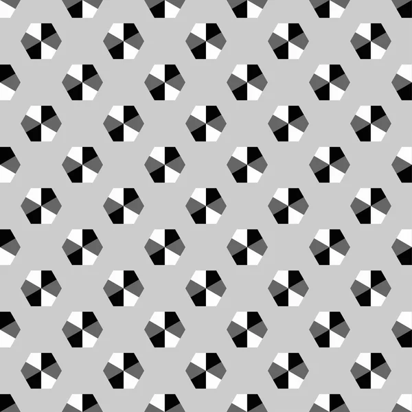 Fond vectoriel décoratif sans couture avec des formes géométriques — Image vectorielle