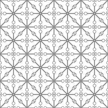 Dekoratif kar taneleri ile sorunsuz arka plan