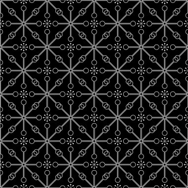 Dekoratif kar taneleri ile sorunsuz arka plan