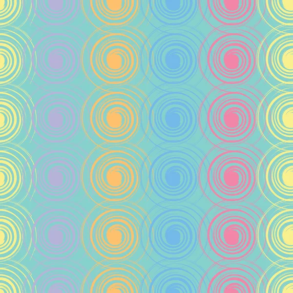 Бесшовный красочный фон с абстрактными геометрическими фигурами — стоковый вектор