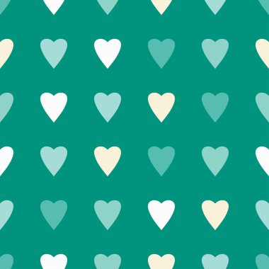 Sorunsuz vektör arka plan dekoratif yürekleri