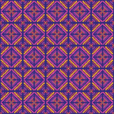 Etnik boho kusursuz desen. Yazdır. arka plan tekrarlanıyor. Kumaş tasarımı, duvar kağıdı.