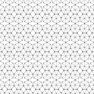 Seamless decorative vector background with abstract geometric shapes. Print. Repeating background. Cloth design, wallpaper.