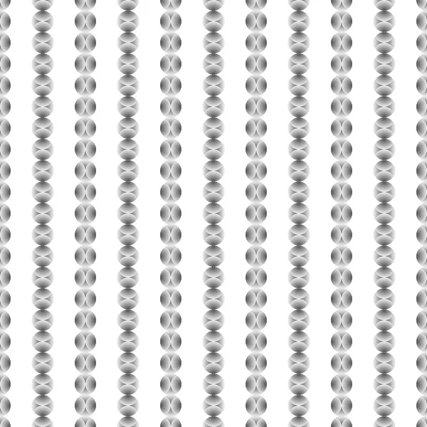 Seamless black and white decorative vector background with abstract geometric shapes. Print. Repeating background. Cloth design, wallpaper. — Stockový vektor