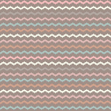 Seamless decorative vector background with zigzag line. Print. Cloth design, wallpaper. Vintage.