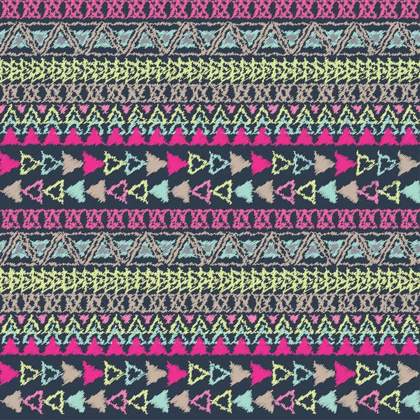 Padrão sem costura boho étnico. Imprimir. Repetindo fundo. Imprimir. Design de pano, papel de parede . —  Vetores de Stock