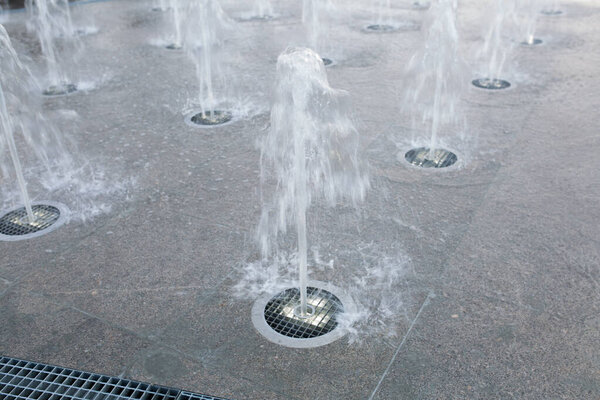 waves on the beach, landscape with river