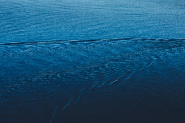 Blauwe Textuur Van Het Wateroppervlak Close Abstracte Patronen Van Golven — Stockfoto