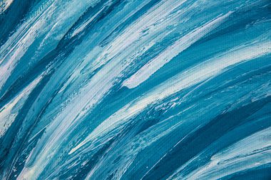 Soyut akrilik resim. Modern sanat konsepti. Soyut sanat geçmişi. Bir sanat eserinin ayrıntıları. Çağdaş Sanat. Renkli doku