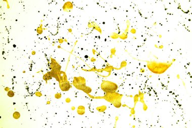 Soyut arkaplan, el yapımı doku, guaj ya da yağlı boya, sıçrama, boya damlaları, boya lekeleri. Arkaplan, duvar kağıdı, kapak ve ambalaj için tasarım