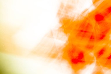 soyut turuncu arkaplan, bulanık ve belirsiz izler ve çizgiler, boya dokusu örtüsü, grafiklerde soyutlama