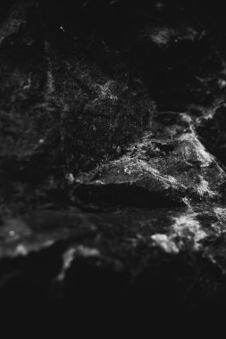 soyut kaya arkaplanı, dağlar ve doku elementleri taşların yakın çekim, siyah ve beyaz dokusu