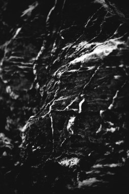 Taş dokusu, dağ elementi yakın çekim, soyut katı taş zemin