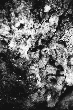 siyah ve beyaz taş dokusu, kayalar ve dağlar yakın çekim