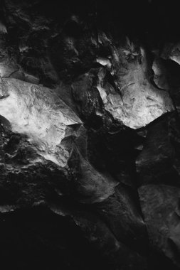 Taş dokusu, dağ elementi yakın çekim, soyut katı taş zemin