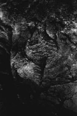 soyut kaya arkaplanı, dağlar ve doku elementleri taşların yakın çekim, siyah ve beyaz dokusu