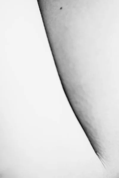 女性の身体の線や増加 身体部分の形状 ファジィでぼやけたアート写真 — ストック写真