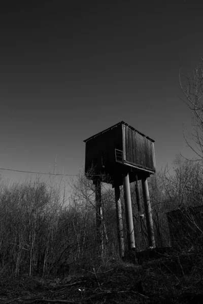 Maison Hantée Dans Les Bois — Photo