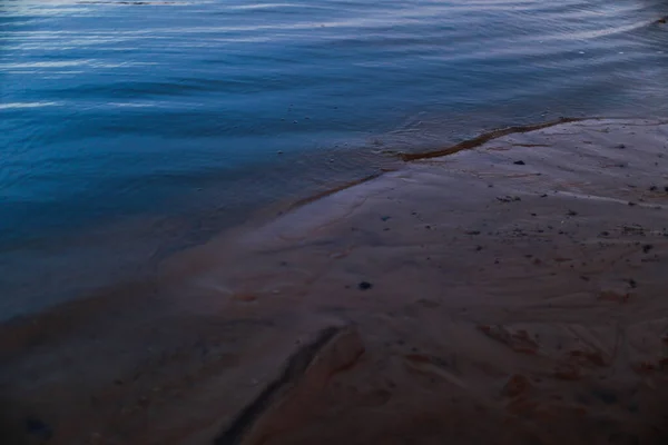 아름다운 모래사장 바다의 — 스톡 사진
