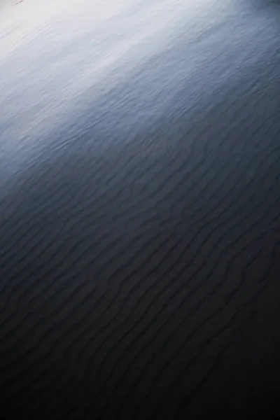 Texturen Vacker Sandstrand Och Havet — Stockfoto