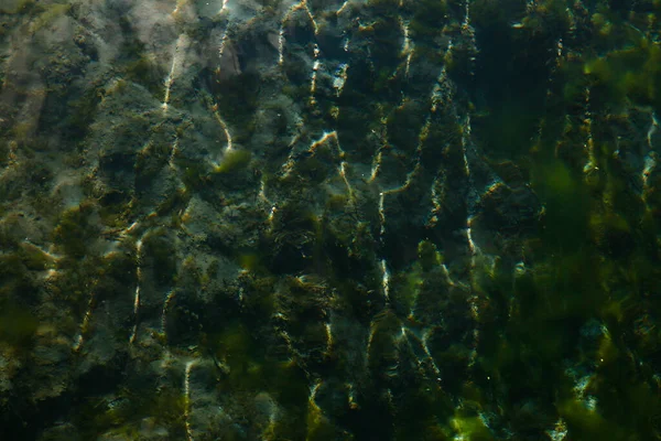 Błękitne Jezioro Kazaniu Najczystsza Konsystencja Lazurowej Wody — Zdjęcie stockowe