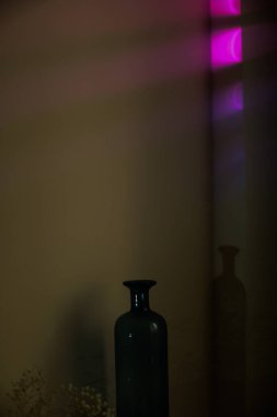 soyut turuncu bulanık arkaplan, parıltı ve ışık, bokeh ve yumuşak odak