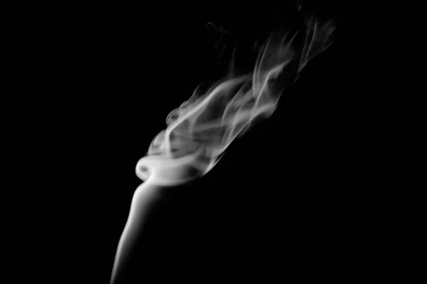 Smoke Clouds Black Background White Patterns Vape Cigarettes Art Photos — Stock Photo, Image