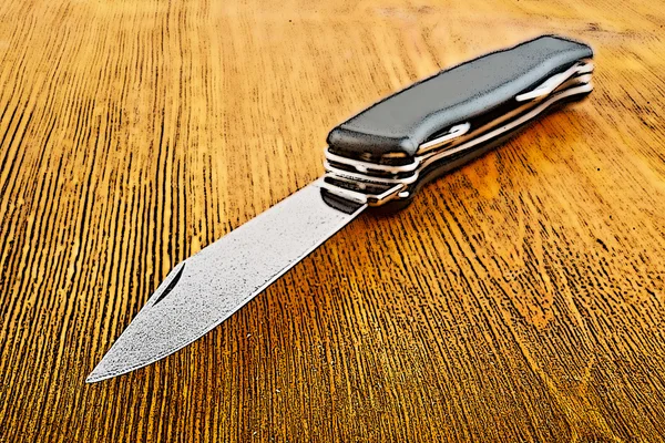 Illustrazione di un coltello — Foto Stock