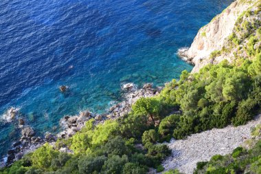 Kıyı su, Zakynthos Island, Yunanistan