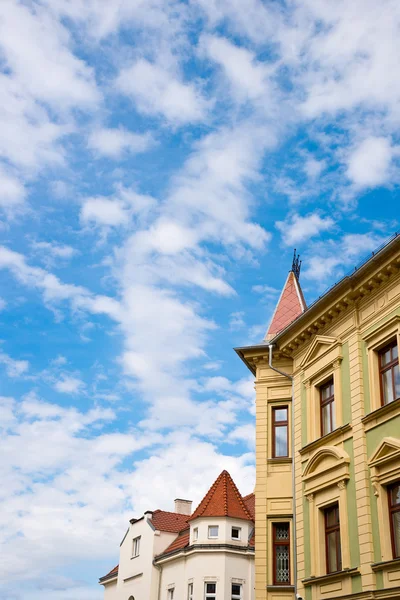 A detail of villa with blue sky — Stock Photo, Image