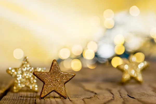 Weihnachten Hintergrund mit Sternen — Stockfoto