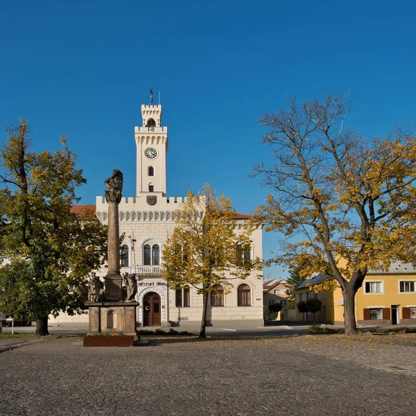 Stadhuis Postoloprty Stad Tsjechische Republiek — Stockfoto