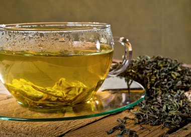 Bir fincan çay.