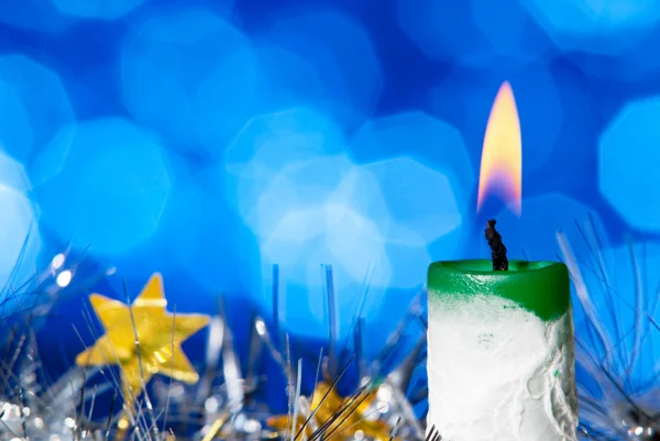 Christmas Candle — Stock Photo, Image