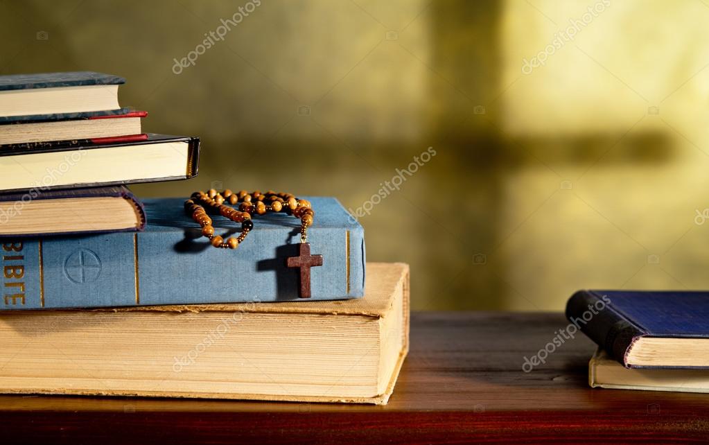 Books And Rosary Stock Photo by ©aaron007 56068393