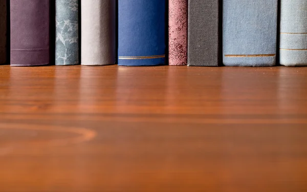 Books in the bookshelf — Stock Photo, Image