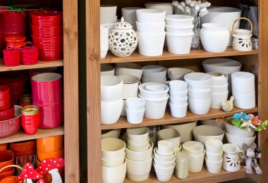 Beyaz yetiştiricilerinin çiçekçi dükkanı