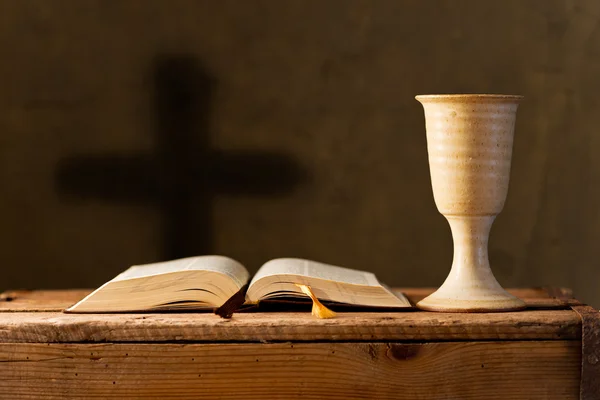 Communion sous les deux espèces, faible profondeur de champ — Photo