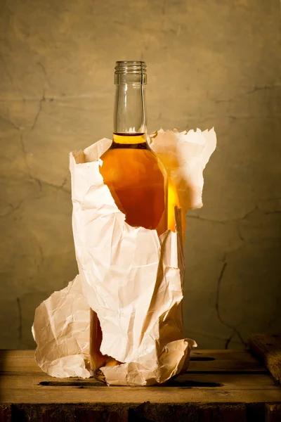 Bottiglia di liquore duro — Foto Stock