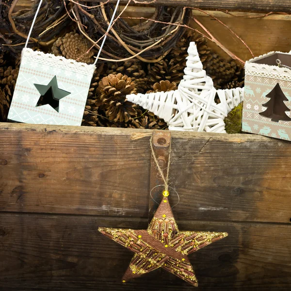 Old christmas decoration — Stock Photo, Image