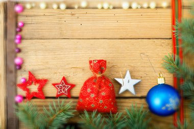 Noel arka plan, seçici odak